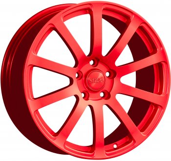 Кованый диск Slik PREMIUM L-812 8.5x18  (RAL 3026 ярко алый (3026))