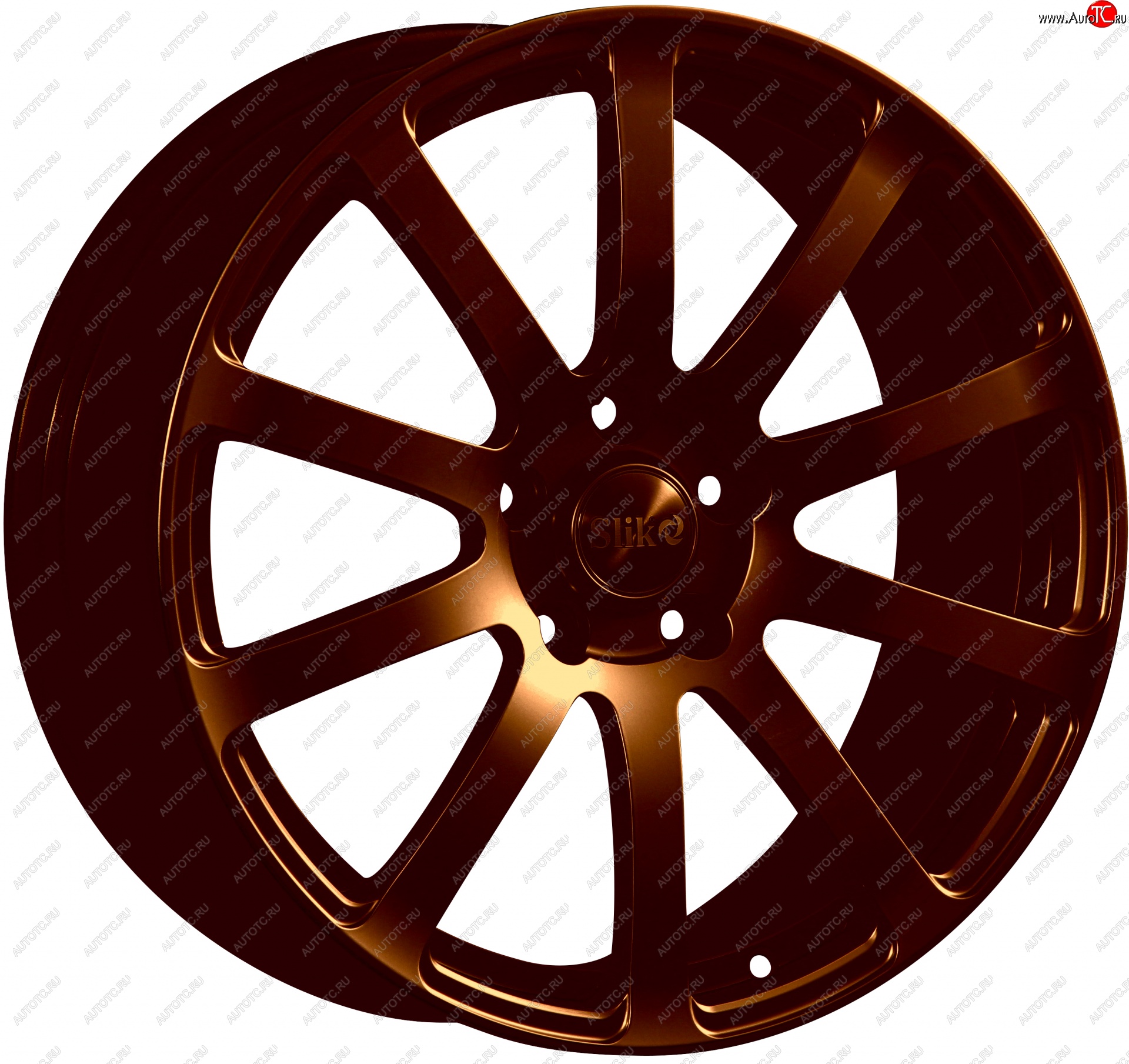 22 299 р. Кованый диск Slik PREMIUM L-812 8.5x18   (Коньячная бронза матовый (MBRZCGN))  с доставкой в г. Майкоп