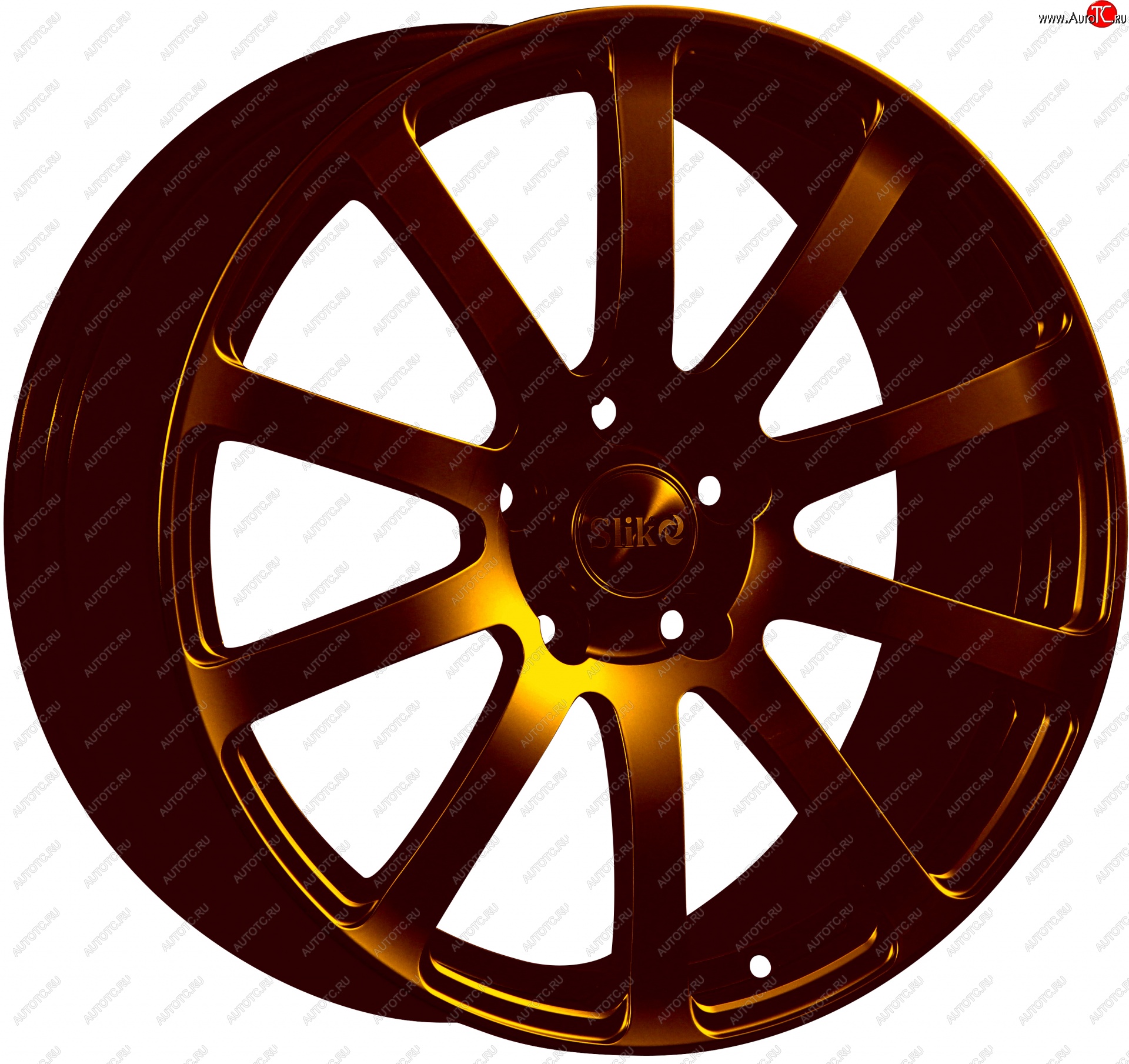 22 299 р. Кованый диск Slik PREMIUM L-812 8.5x18   (Коньячная бронза глянец (BRZCGN))  с доставкой в г. Майкоп