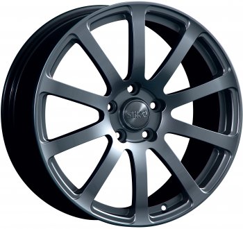 Кованый диск Slik PREMIUM L-812 8.5x18  (Темный хром (DC))