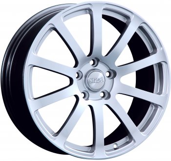 Кованый диск Slik PREMIUM L-812 8.5x18  (Ярко блестящее серебро (HPB))