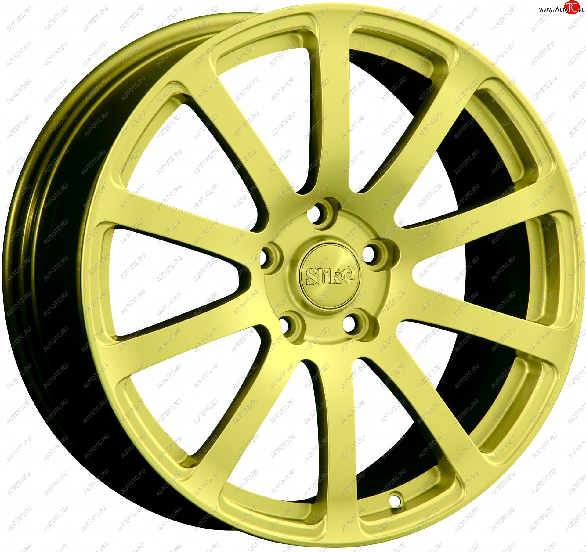 22 299 р. Кованый диск Slik PREMIUM L-812 8.5x18   (Золотой (G))  с доставкой в г. Майкоп