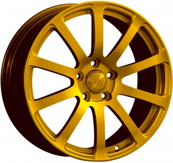 Кованый диск Slik PREMIUM L-812 8.5x18  (Ярко желтый RAL1021 (YELLOW))