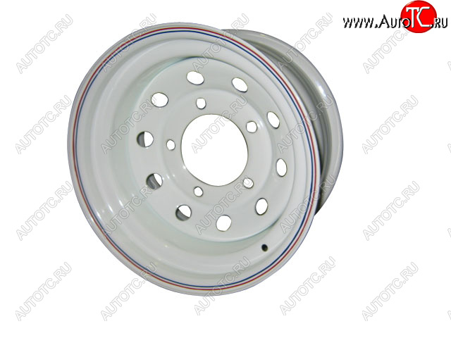 5 699 р. Штампованый диск OFF-ROAD Wheels (усиленный, круг) 7.0x15 Suzuki Jimny JB23/JB43 2-ой рестайлинг (2012-2018) 5x139.7xDIA105.0xET25.0 (Цвет: белый)