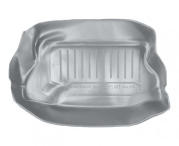 Коврик в багажник Norplast Лада Ока 1111 (1988-2008) (Серый)