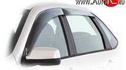 Дефлекторы окон (ветровики) Novline 4 шт Datsun mi-DO хэтчбэк (2014-2021)