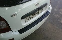 859 р. Накладка на задний бампер Ralex Tuning Лада Калина 1117 универсал (2004-2013)  с доставкой в г. Майкоп. Увеличить фотографию 2