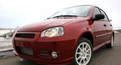 7 349 р. Передний бампер ATL Лада Калина 1117 универсал (2004-2013) (Неокрашенный, Установка без арок)  с доставкой в г. Майкоп. Увеличить фотографию 2