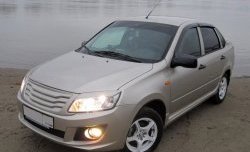 1 759 р. Пороги накладки GT  Datsun mi-DO (2014-2021), Datsun on-DO (2014-2021), Лада Гранта ( 2190,  2191) (2011-2017), Лада Гранта FL ( 2191,  2190,  2194,  2192) (2018-2025), Лада Гранта Спорт ( 2191,  2190) (2023-2025), Лада Калина ( 2192,  2194) (2013-2018), Лада Калина Спорт  2192 (2014-2018) (Неокрашенные)  с доставкой в г. Майкоп. Увеличить фотографию 2