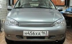 649 р. Вставка в нижнюю часть бампера Racing Style Лада Калина 1118 седан (2004-2013) (Неокрашенная)  с доставкой в г. Майкоп. Увеличить фотографию 2