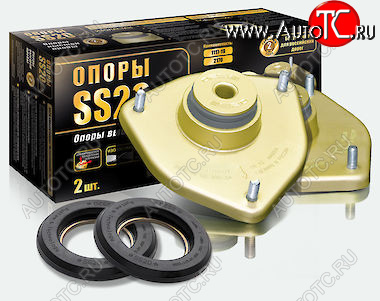 6 899 р. Комплект опор передней стойки SS20 Gold (в сборе с подшипником SS20). Лада Калина 1117 универсал (2004-2013)  с доставкой в г. Майкоп