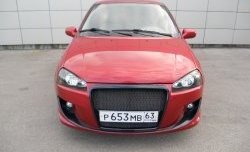 9 399 р. Передний бампер Я-робот Лада Калина 1117 универсал (2004-2013) (Неокрашенный, сетка в воздухозаборниках)  с доставкой в г. Майкоп. Увеличить фотографию 19