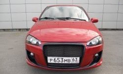 9 399 р. Передний бампер Я-робот Лада Калина 1117 универсал (2004-2013) (Неокрашенный, сетка в воздухозаборниках)  с доставкой в г. Майкоп. Увеличить фотографию 16