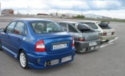 9 799 р. Задний бампер E4  Лада Калина  1118 (2004-2013) седан (Неокрашенный)  с доставкой в г. Майкоп. Увеличить фотографию 5