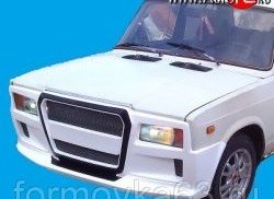 4 389 р. Передний бампер Я-Робот  Лада 2104 - 2107 (Неокрашенный)  с доставкой в г. Майкоп. Увеличить фотографию 7