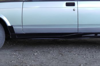 969 р. Пороги накладки Autodemic Полуарка с сеткой Лада 2102 (1971-1985) (Текстурная поверхность)  с доставкой в г. Майкоп. Увеличить фотографию 6