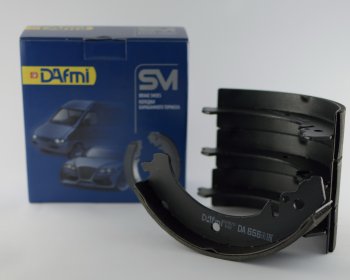 1 279 р. Колодка заднего барабанного тормоза DAFMI Chevrolet Niva 2123 рестайлинг (2009-2020)  с доставкой в г. Майкоп. Увеличить фотографию 3