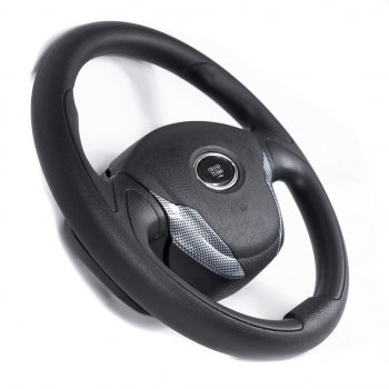 Рулевое колесо Grand Turbo (Ø360 мм) ВИС 2346 ( бортовой,  фургон,) (1998-2025), ВИС 23461 ( бортовой,  фургон,) (1998-2025), Лада 2101 (1970-1988), Лада 2102 (1971-1985), Лада 2103 (1972-1984), Лада 2104 (1984-2012), Лада 2105 (1979-2010), Лада 2106 (1975-2005), Лада 2107 (1982-2012), Лада Нива 4х4  2121 (1977-2019), Лада нива 4х4 ( 2131,  2329,  2121-80,  2121 Бронто,  2121,  2121 (Legend)) (1993-2025) (Карбон)
