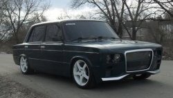 4 389 р. Передний бампер Я-робот  Лада 2103 - 2106 (Неокрашенный)  с доставкой в г. Майкоп. Увеличить фотографию 3