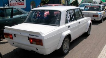 1 379 р. Спойлер VFTC Лада 2105 (1979-2010) (Неокрашенный)  с доставкой в г. Майкоп. Увеличить фотографию 3