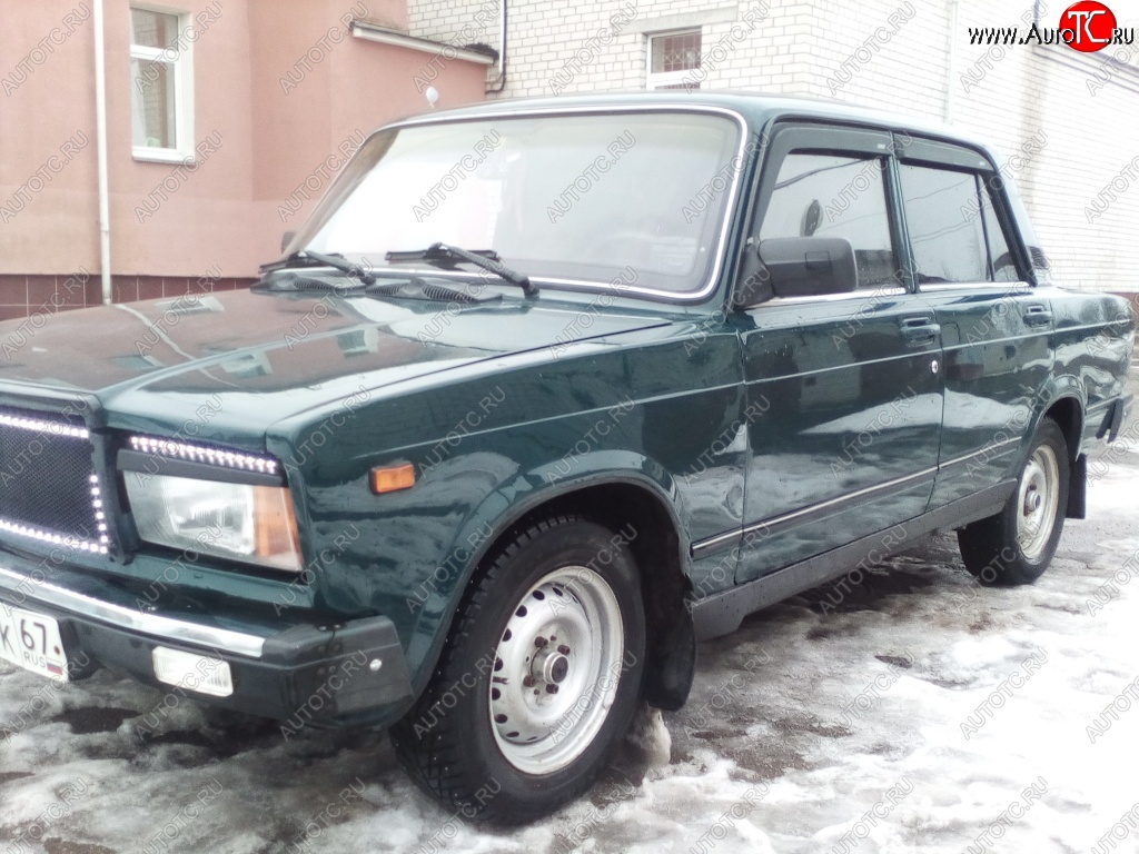 649 р. Комплект порогов Aileron Лада 2102 (1971-1985) (Неокрашенные)  с доставкой в г. Майкоп