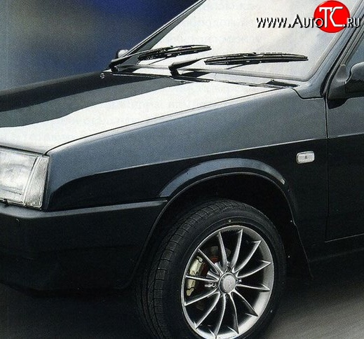 2 899 р. Переднее левое крыло Стандартное Лада 2109 (1987-2004) (Окрашенное)  с доставкой в г. Майкоп