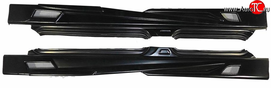 619 р. Пороги накладки Драйв v2 Лада 2108 (1984-2003) (Неокрашенные)  с доставкой в г. Майкоп