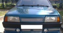 549 р. Реснички на фары Драйв  Лада 2108 - 21099 (Неокрашенные)  с доставкой в г. Майкоп. Увеличить фотографию 2