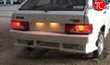 4 999 р. Задний бампер на автомобиль Макс  Лада 2108 - 2109 (Неокрашенный)  с доставкой в г. Майкоп