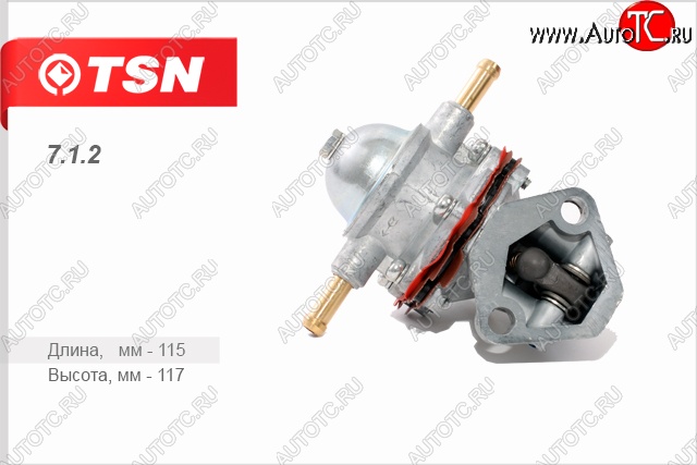 589 р. Бензонасос (карб.) TSN Лада 2109 (1987-2004)  с доставкой в г. Майкоп