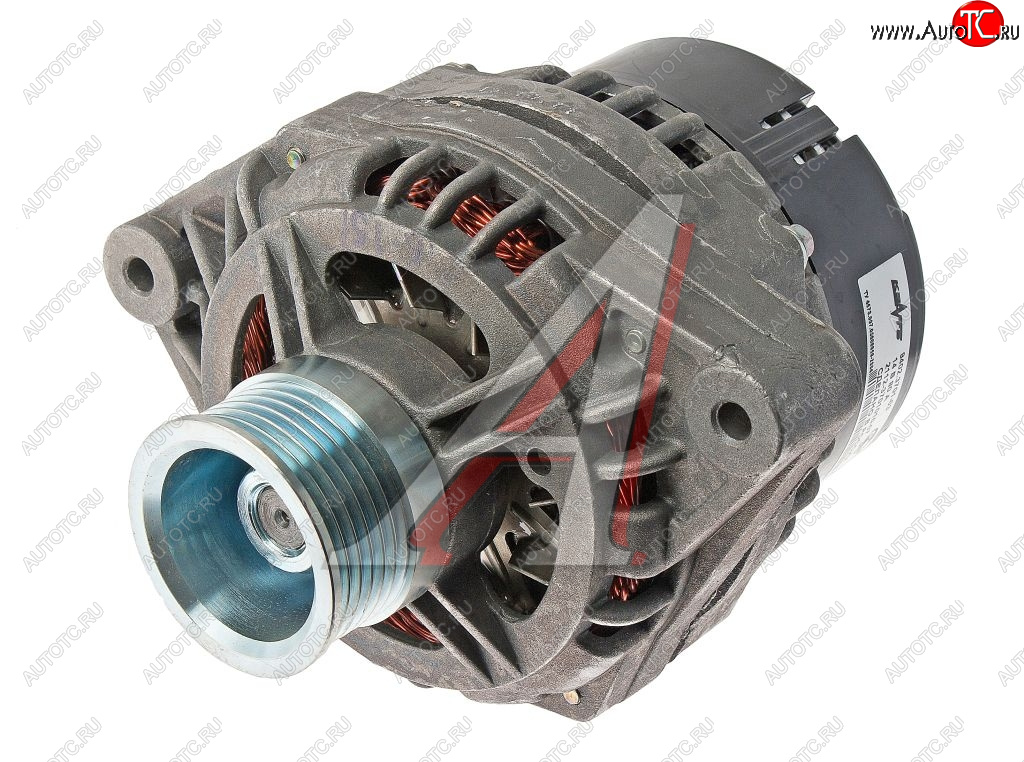 6 499 р. Генератор КЗАТЭ (80A, 14V, шкив поликлиновой) Лада 2109 (1987-2004)  с доставкой в г. Майкоп