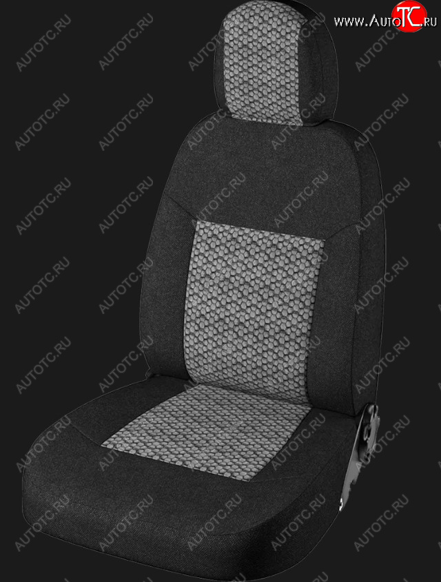 2 199 р. Чехлы для сидений Lord Autofashion Стандарт Плюс (жаккард)  Лада 2108 - 2115 (Черный, вставка Соты)  с доставкой в г. Майкоп