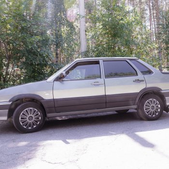 679 р. Пороги накладки Autodemic Лапша Лада 21099 (1990-2004) (Текстурная поверхность)  с доставкой в г. Майкоп. Увеличить фотографию 7