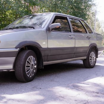 679 р. Пороги накладки Autodemic Лапша Лада 21099 (1990-2004) (Текстурная поверхность)  с доставкой в г. Майкоп. Увеличить фотографию 8