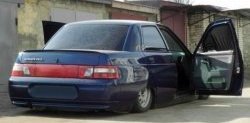 1 499 р. Лип спойлер CT Лада 2110 седан (1995-2007) (Неокрашенный)  с доставкой в г. Майкоп. Увеличить фотографию 2