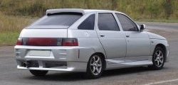 9 799 р. Задний бампер Titan Racing  Лада 2110 (1995-2007) седан (Неокрашенный)  с доставкой в г. Майкоп. Увеличить фотографию 2