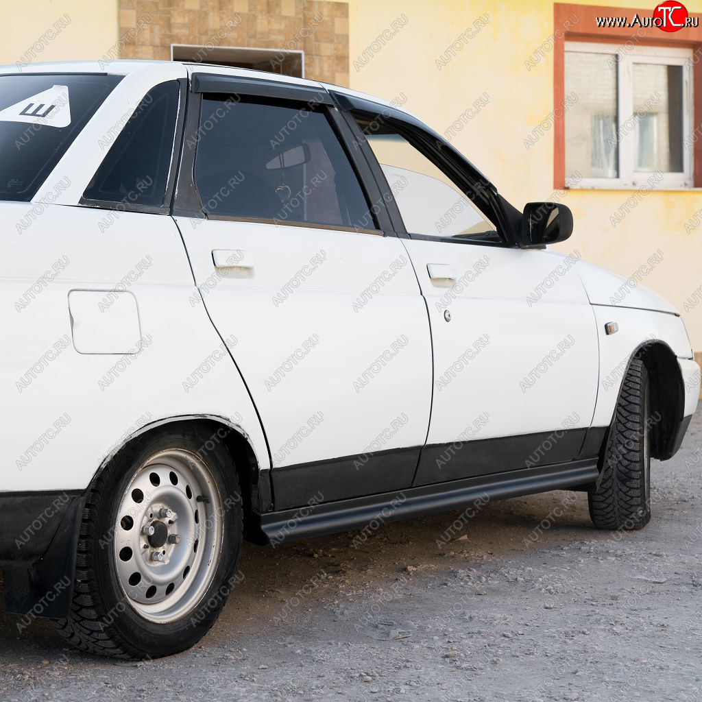 679 р. Пороги накладки Лапша Autodemic  Лада 2110 - 2112  с доставкой в г. Майкоп