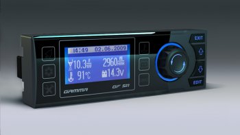 Бортовой компьютер Gamma GF 511 (для автомобилей с новой панелью) Лада 2110 - 2112