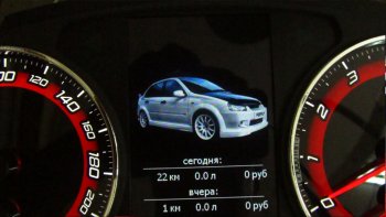 86 999 р. Приборная панель Ferrum GF 822 4.3″ Лада Приора 2170 седан дорестайлинг (2007-2014) (Синий ореол)  с доставкой в г. Майкоп. Увеличить фотографию 5