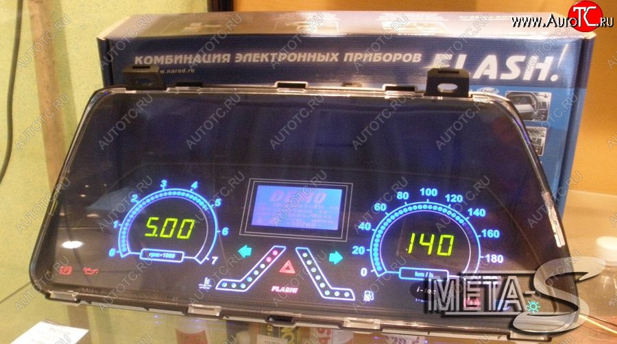 8 499 р. Приборная панель Flash Lite  Лада 2110 - 2115  с доставкой в г. Майкоп