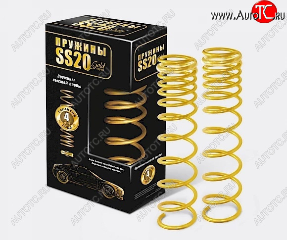 8 499 р. Пружины передние SS20 серии Gold Progressive Лада 2110 седан (1995-2007)  с доставкой в г. Майкоп