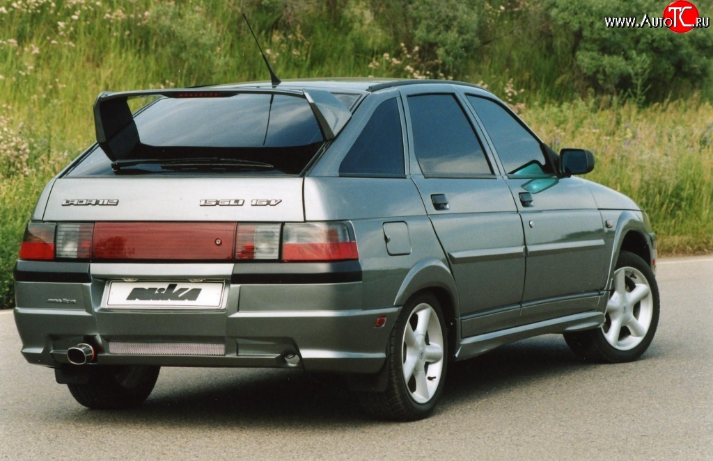 2 849 р. Спойлер Nika-5 Лада 2112 купе (2002-2009) (Неокрашенный)  с доставкой в г. Майкоп