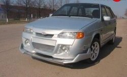7 799 р. Передний бампер V-MAX Лада 2113 (2004-2013) (Без сетки, Неокрашенный)  с доставкой в г. Майкоп. Увеличить фотографию 3