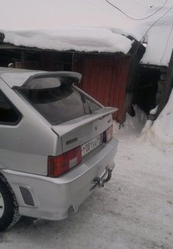 7 699 р. Задний бампер Стайлер  Лада 2108 - 2114 (Неокрашенный)  с доставкой в г. Майкоп. Увеличить фотографию 4