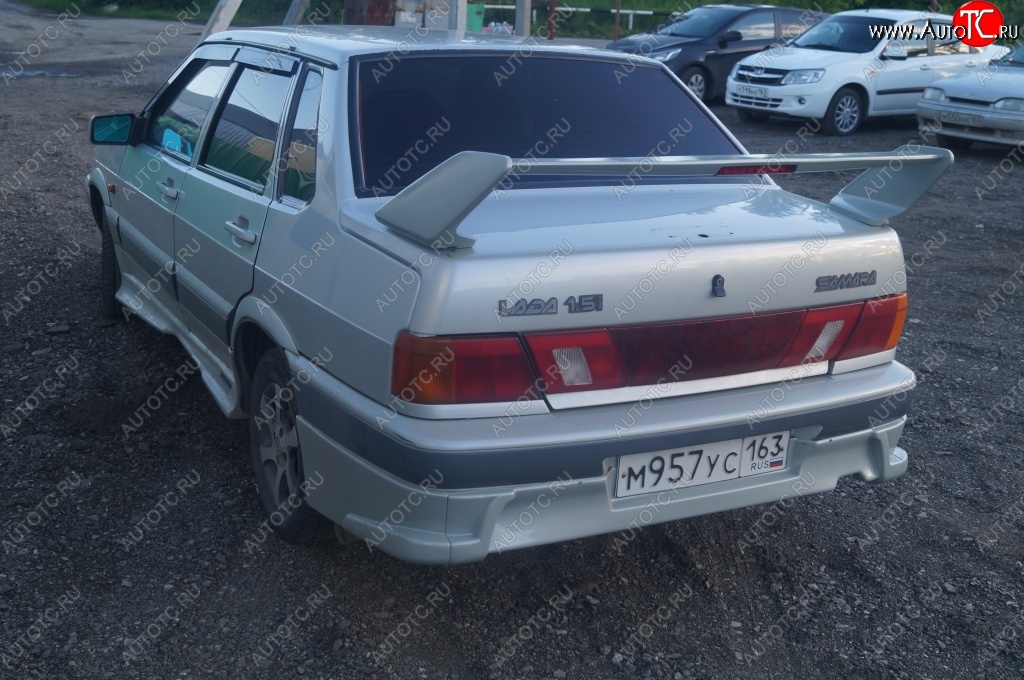 2 699 р. Спойлер Кураж  Лада 2115 (1997-2012) (Без стоп-сигнала, Неокрашенный)  с доставкой в г. Майкоп