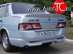 7 799 р. Задний бампер V-MAX  Лада 2115 (1997-2012) (Без сетки, Неокрашенный)  с доставкой в г. Майкоп
