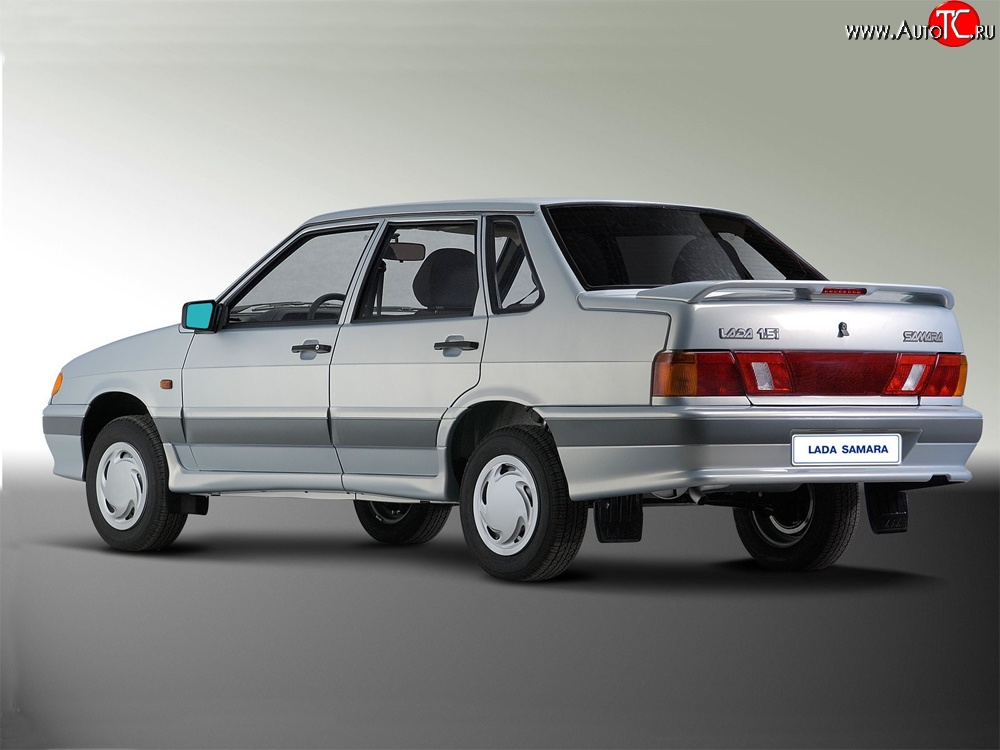 3 289 р. Задний бампер Стандартный Лада 2115 (1997-2012) (НОкрашенный (пласт.балка))  с доставкой в г. Майкоп