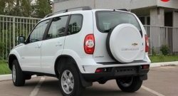 1 779 р. Чехол запасного колеса Chevrolet V3 Chevrolet Niva 2123 дорестайлинг (2002-2008) (Окрашенный)  с доставкой в г. Майкоп. Увеличить фотографию 3