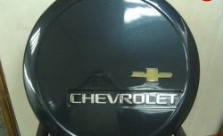 1 779 р. Чехол запасного колеса Chevrolet V3 Chevrolet Niva 2123 дорестайлинг (2002-2008) (Окрашенный)  с доставкой в г. Майкоп. Увеличить фотографию 4