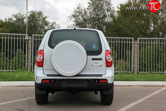 1 089 р. Чехол запасного колеса R16 Chevrolet V5 Chevrolet Niva 2123 дорестайлинг (2002-2008) (Неокрашенный)  с доставкой в г. Майкоп
